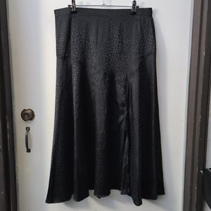 Black flowy skirt